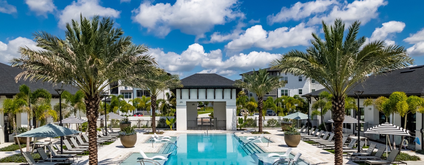 Pool view of Jefferson Lake Howell