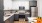 a kitchen with white cabinets at Jefferson Lake Howel Apartments in Casselberry, FL